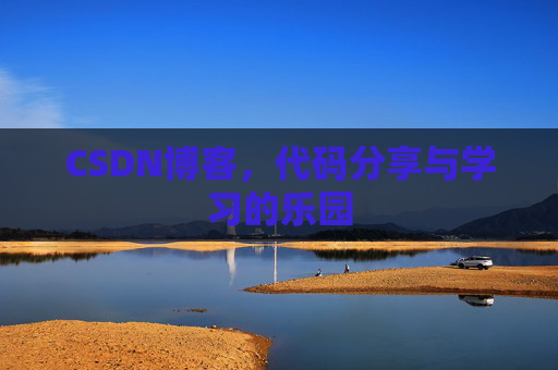 CSDN博客，代码分享与学习的乐园